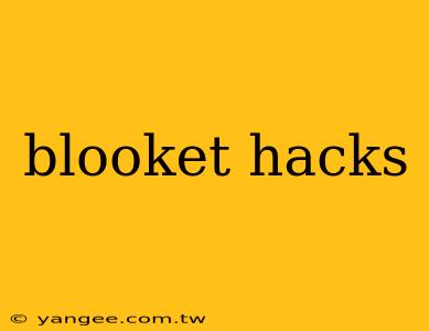 blooket hacks