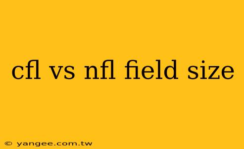 cfl vs nfl field size