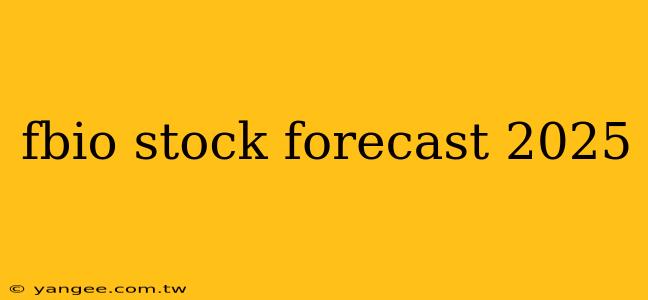 fbio stock forecast 2025