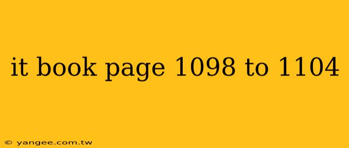 it book page 1098 to 1104