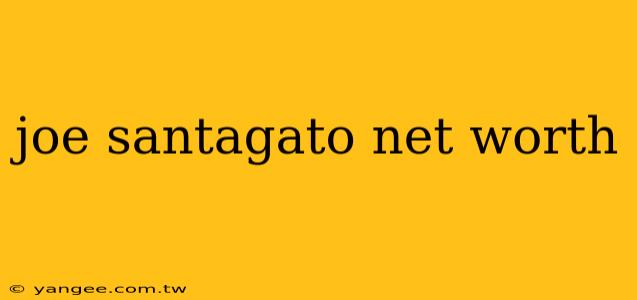 joe santagato net worth