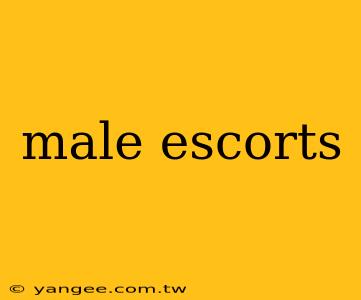 male escorts