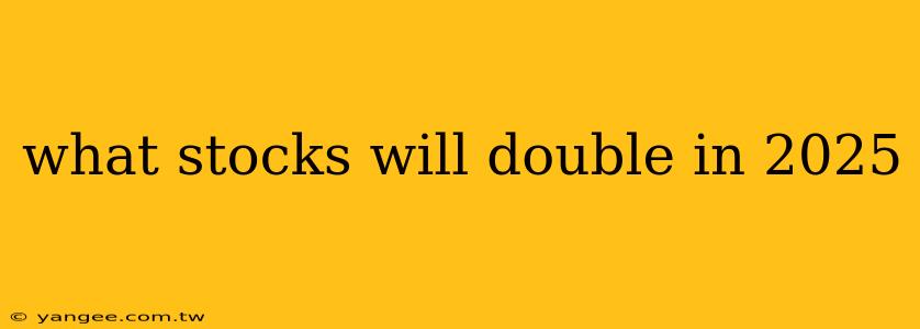 what stocks will double in 2025