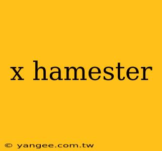 x hamester